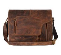 Greenburry Vintage Revolver Bag shoulder bag leather 40 cm brown