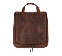 GREENBURRY toiletry bag Vintage Toilet Bag Brown