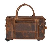 Greenburry Vintage 2 wheels Travel bag Leather 32 cm brown