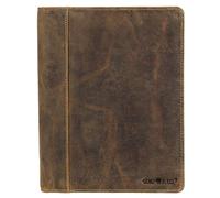 Greenburry Vintage A5 Zip Leather Writing Case Conference Folder Documents College Folder BV-GB-5M-25