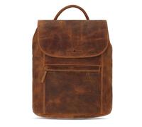 Greenburry Vintage City Backpack Leather 35 cm brown
