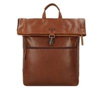 Greenburry Vintage Daypack Leather 43 cm Laptop compartment brown