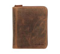 Greenburry Vintage disc folder leather 24 cm brown