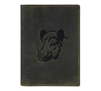 GREENBURRY Vintage Document Holder 4tlg. Wild Boar Oliv