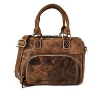 Greenburry Vintage Handbag Genuine Leather 25.5 cm brown
