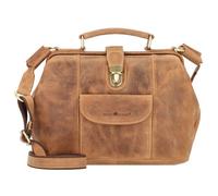 Greenburry Vintage handbag leather 31 cm brown