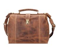 Greenburry Vintage handbag leather 32 cm brown