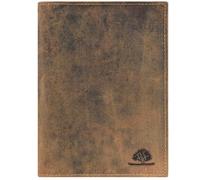 Greenburry Vintage identity card case leather 12 cm brown