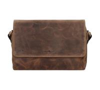 Greenburry Vintage messenger leather 34 cm brown