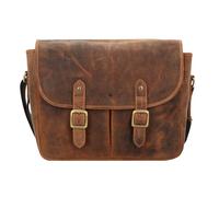 Greenburry Vintage messenger leather 34 cm brown