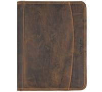 Greenburry Vintage ring folder leather 26 cm brown