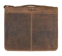 Greenburry Vintage ring folder leather 29 cm brown