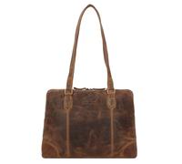 Greenburry Vintage Shopper Bag Leather 37 cm Laptop compartment brown
