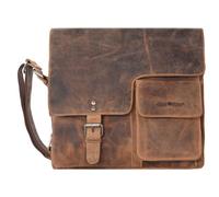 Greenburry Vintage Shoulder bag Genuine Leather 32 cm brown