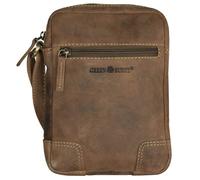 Greenburry Vintage shoulder bag leather 18 cm brown