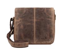 Greenburry Vintage shoulder bag leather 20 cm brown