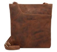 Greenburry Vintage shoulder bag leather 23 cm brown