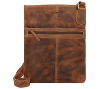 Greenburry Vintage shoulder bag leather 25 cm brown