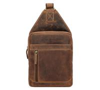 Greenburry Vintage shoulder bag leather 41 cm brown
