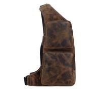Greenburry Vintage shoulder bag leather 43 cm brown