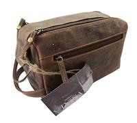 Greenburry Vintage Toilet bag Leather 23 cm brown