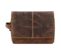 Greenburry Vintage Toilet bag Leather 27 cm brown