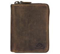 Greenburry Vintage Wallet 821A, Brown, Standard Size, Coin Purse