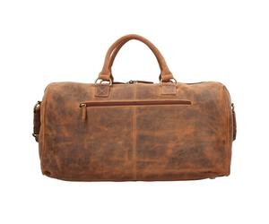 Greenburry Vintage weekender travel bag leather 50 cm brown