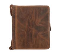 Greenburry Vintage writing case leather 26 cm brown