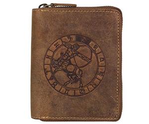 Greenburry Vintage zodiac wallet leather 10 cm
