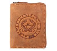 Greenburry Vintage zodiac wallet leather 10 cm brown