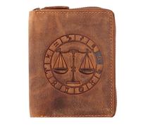 Greenburry Vintage zodiac wallet leather 10 cm brown