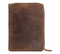GREENBURRY writing folder Vintage A5 Organizer Brown