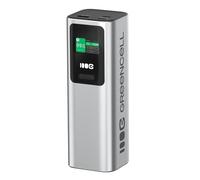 Greencell PowerPlay Ultra Powerbank 25200 mAh 140 W, USB-C PD, Quick Charge for Laptop, MacBook, iPhone 16/15/14 Pro Max, LCD Display, External Charger for Devices with High Power Requirements