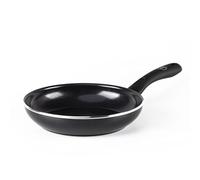 GreenChef Diamond Healthy Ceramic Non-Stick 20 cm Frying Pan Skillet, PFAS-Free, Egg Pan, PFAS-Free, Induction Suitable, Oven Safe up to 160˚C, Black