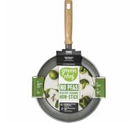 GreenChef Stone Ceramic Non-Stick Frying Pan with Lid, 24 cm | Ceramic nonstick, Aluminium body, stay-cool handles, induction-ready, dishwasher safe