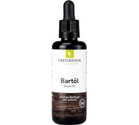 Greendoor BIO Beard Oil Farmers Blend,50ml Premium Beard care oil in elegant Black glass bottle with Pipette,extra care bio oil for the Beard care+natural essential oil,vegan,no preservatives,Beard