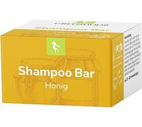 Greendoor Shampoo Bar Honey 75g, Solid Hair Shampoo without Sulphates, Natural Cosmetics Bio Shea, Organic Broccoli Seed Oil, Aloe Vera, Natural Hair Care for Dry Hair, Natural Hair Washing