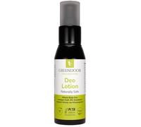 GREENDOOR Whole body deodorant lotion 60 ml without aluminium, effective against sweat odour, apply it wherever you need it, armpits, under the chest, groin and more, natural cosmetics full body