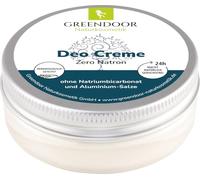 GREENDOOR Zero Sodium Vegan Deodorant Cream, 50 ml, No Sodium Bicarbonate Against Sweat Odour, Deodorant with Sage for Especially Sensitive Skin, Natural Cosmetics, Subtle Unisex Fragrance Deodorant