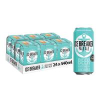 Greene King Ice Breaker Pale Ale Beer 24 x 440ml Cans - Award Winning Unfiltered Craft Ale with Fruity Citrus and Tropical Hop Flavour, Smooth Refreshing British Beer