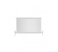 Greened House 600mm H x 988mm W 2 Column White Traditional Radiator Old Cast Iron Type School Radiator