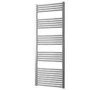 Greened House Chrome Heated Towel Rail 600mm W x 1600mm H