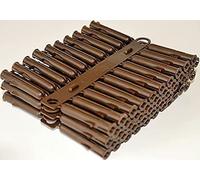 Greened House Wall Plug (96 Pack) Brown 7 x 42mm or Red 5.5 x 34mm Type Universal Screw Fixing (Brown 7 x 42mm)