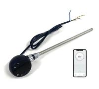 Greened House WiFi Electric Smart Heating Element for Towel Rails and Radiators with LED touchscreen Thermostat/Timer Energy Efficient (300w, Black)