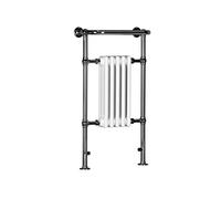 Greened House Windsor Traditional Victorian Style Central Heating Column Towel Radiator (963mm High x 538mm Wide) Towel Rail