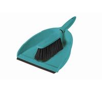 Greener Cleaner Premium Dustpan and Brush Set, 100% Eco-Friendly Recycled Wood and Plastic, High Quality Bristle Fibers, Easy collect rubber front edge, Patented Eco-Flex Technology, Comfort Grip Handle, Nesting Parts and Hanging Hole for Compact Storage, Choice of Popular Rustic Colors