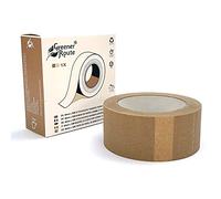 Greener Route 48mm Packaging Framer's Paper Tape Recyclable | Natural Rubber Self-Adhesive Saturated Paper Tape | 50 Meter Roll - Vegan - Sustainably Sourced (1)