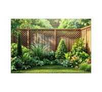 Greenery Backdrop, With Natural Green Design, 210x150cm, Artificial Greenery Backdrop, Backyard Garden Decor Screen, Weather Resistant Fabric, For Photography Events Home Garden Decor