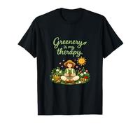Greenery is My Therapy Plant Parent Cottagecore T-Shirt